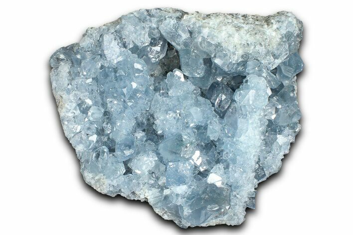 Sparkling Celestine (Celestite) Crystal Cluster - Madagascar #364737